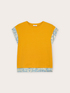 T-shirt avec bords imprimés image number 4