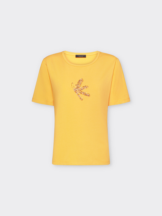 Camiseta com bordado