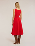 Flared dress with metal loop image number 1