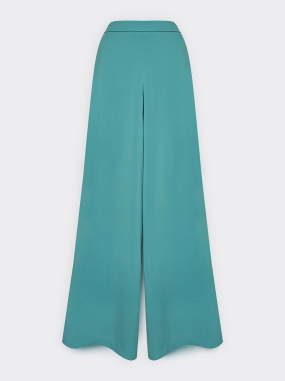 Pantaloni palazzo in cady