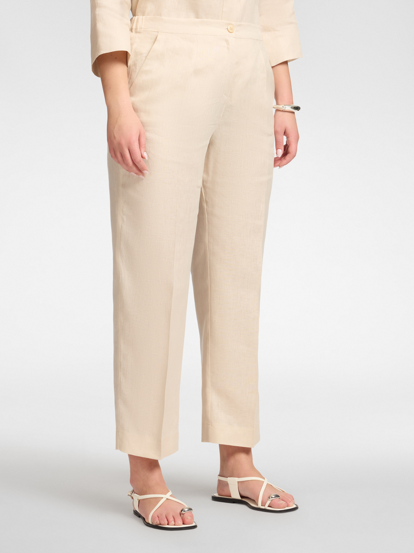 Pantaloni in lino image number 2