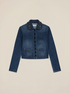 Jeansjacke mit Schmuck-Patches image number 4