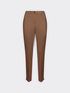 Slim-fit trousers in Milanese stitch image number 4