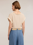 Blusa con bordo ritorto image number 1