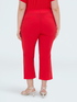 Kick-Flare-Hose aus leichter Baumwolle image number 1