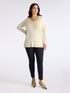 Langer Pullover mit Viskose LENZING™ ECOVERO™ image number 3