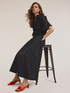 Cotton poplin cargo skirt image number 3