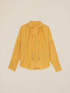 Silk blend muslin blouse image number 3