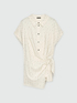 Camicia con borchie e nodo laterale image number 4