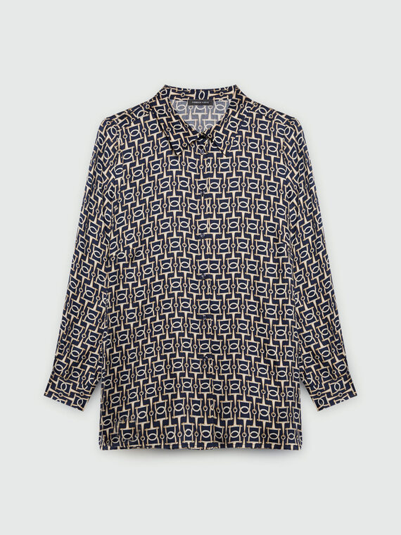 Chain print shirt