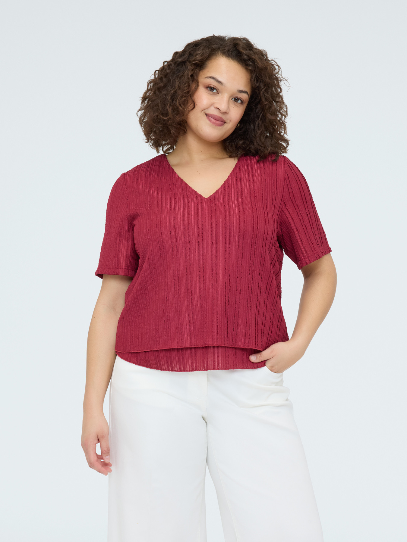 T-shirt in jersey a costine image number 0