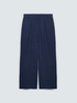 Wide-Leg-Hose aus Leinenmischung image number 4