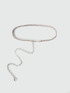 Braided metal belt image number 1