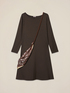 Vestito flared con dettaglio foulard image number 3