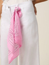 Pantalon palazzo en coton avec bandana image number 2