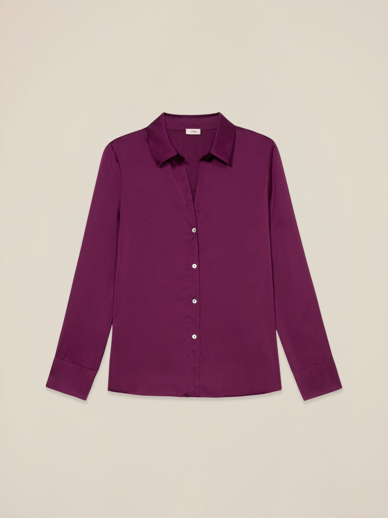 Camicia in raso image number 3