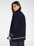 Viscose blend cardigan with striped details image number 1