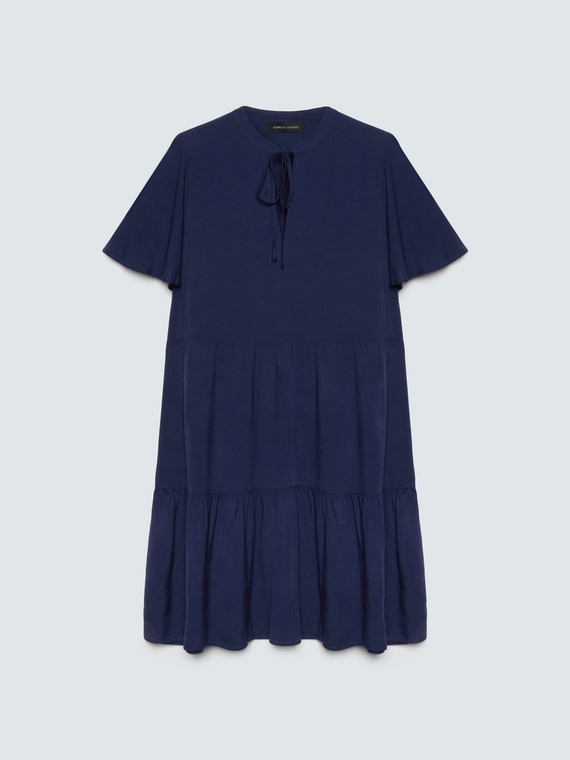 Smile Kleid kurz mit Schleife