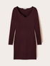 Knit tube dress with sweetheart neckline image number 4