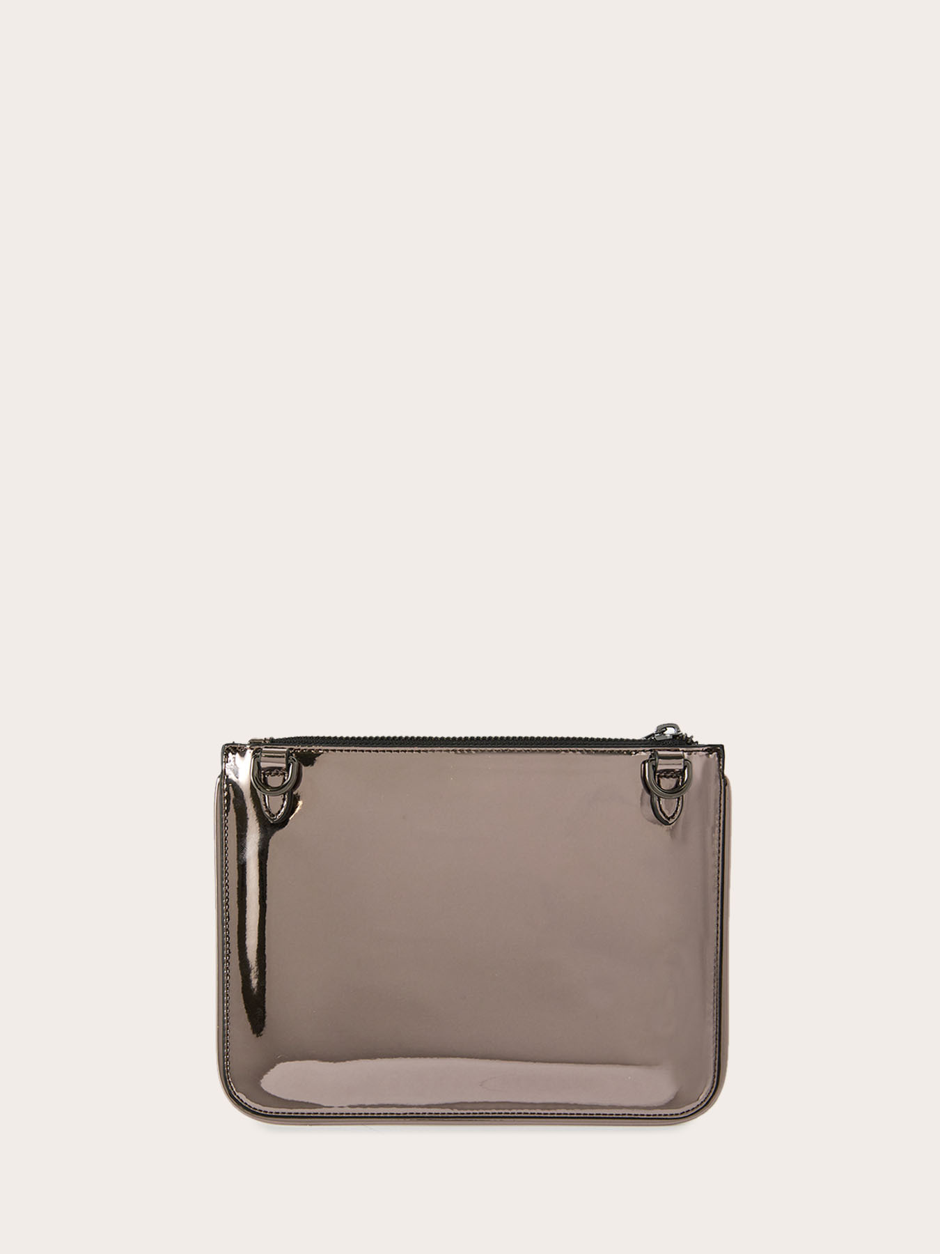 Flache Tasche aus laminiertem Gewebe image number 2