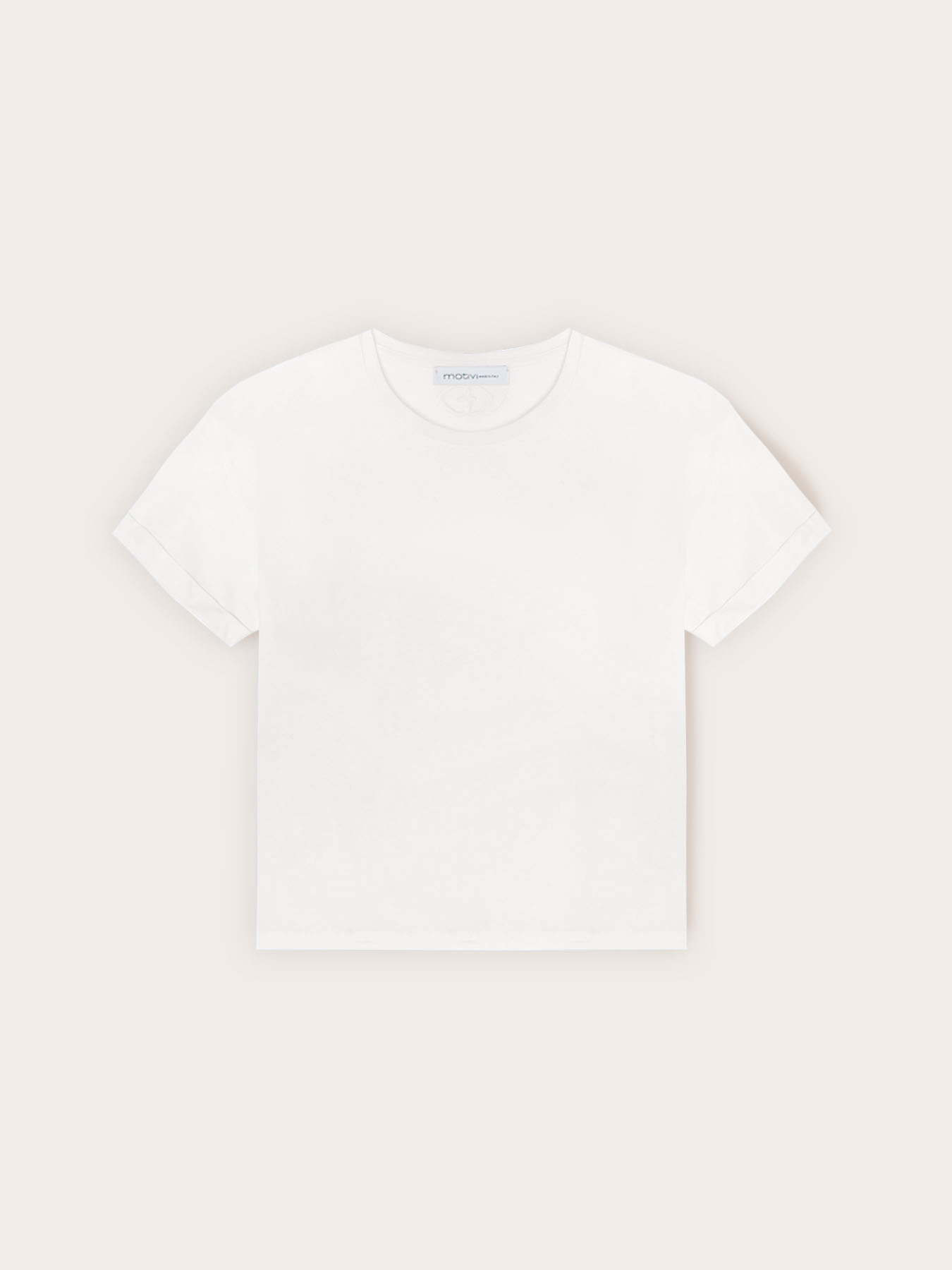 Tricou boxy cu logo brodat image number 4