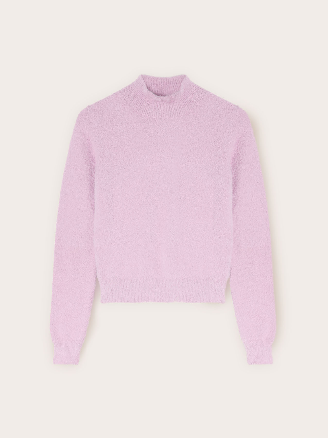 Maglia dolcevita in misto viscosa image number 4