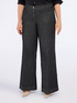 Wide-Leg-Jeans mit Schmuckknopf image number 2