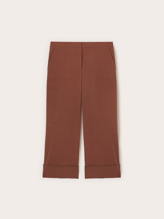 The Tailoring Lab cropped trousers