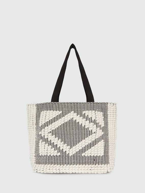 Borsa da mare intrecciata
