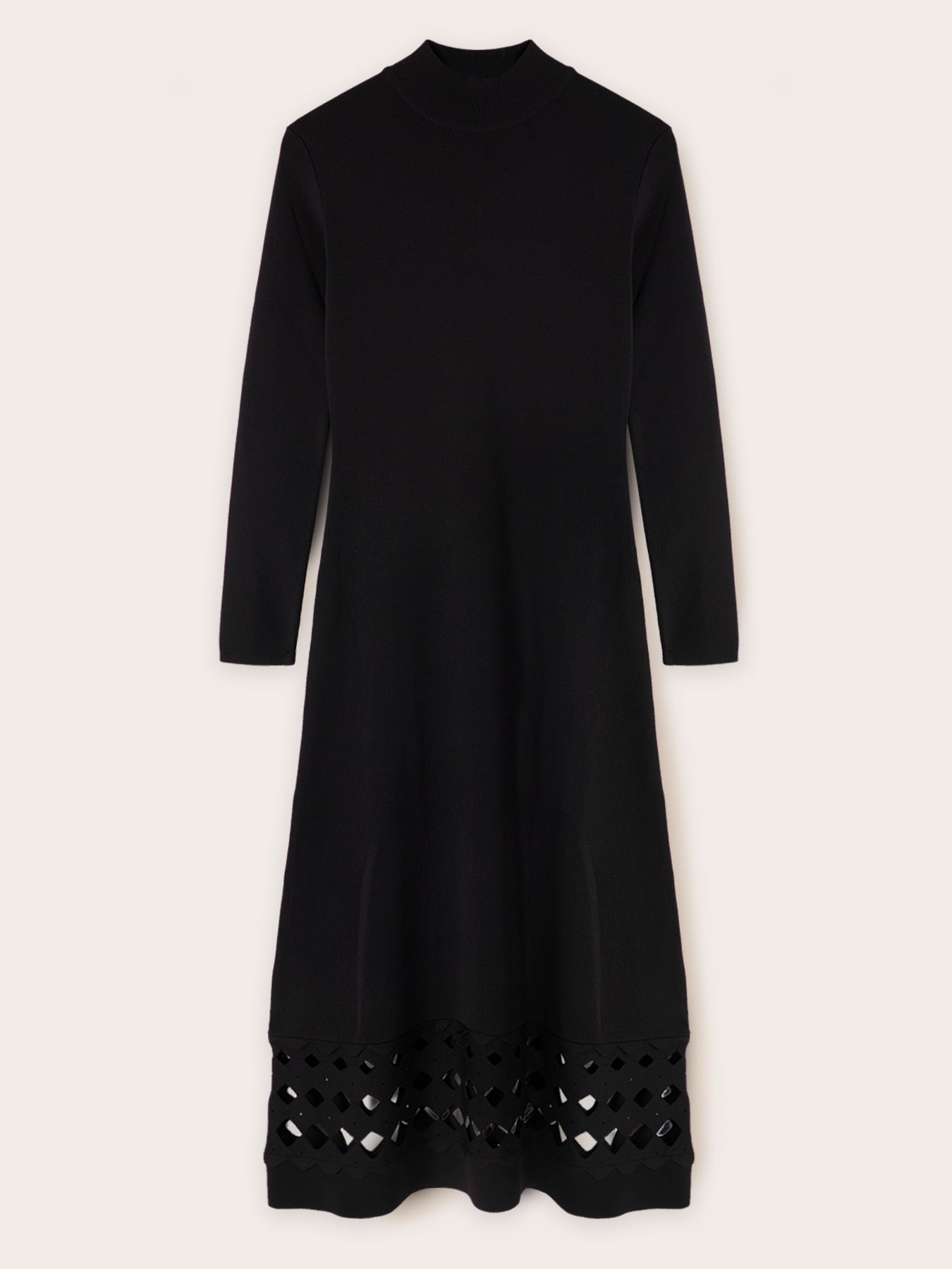 Vestito in maglia con cut-out image number 4