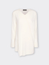 Maglia asimmetrica in cotone e modal image number 4