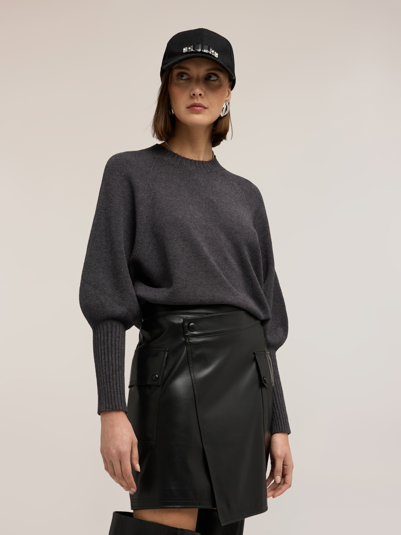 Maglia con maniche volume image number 2