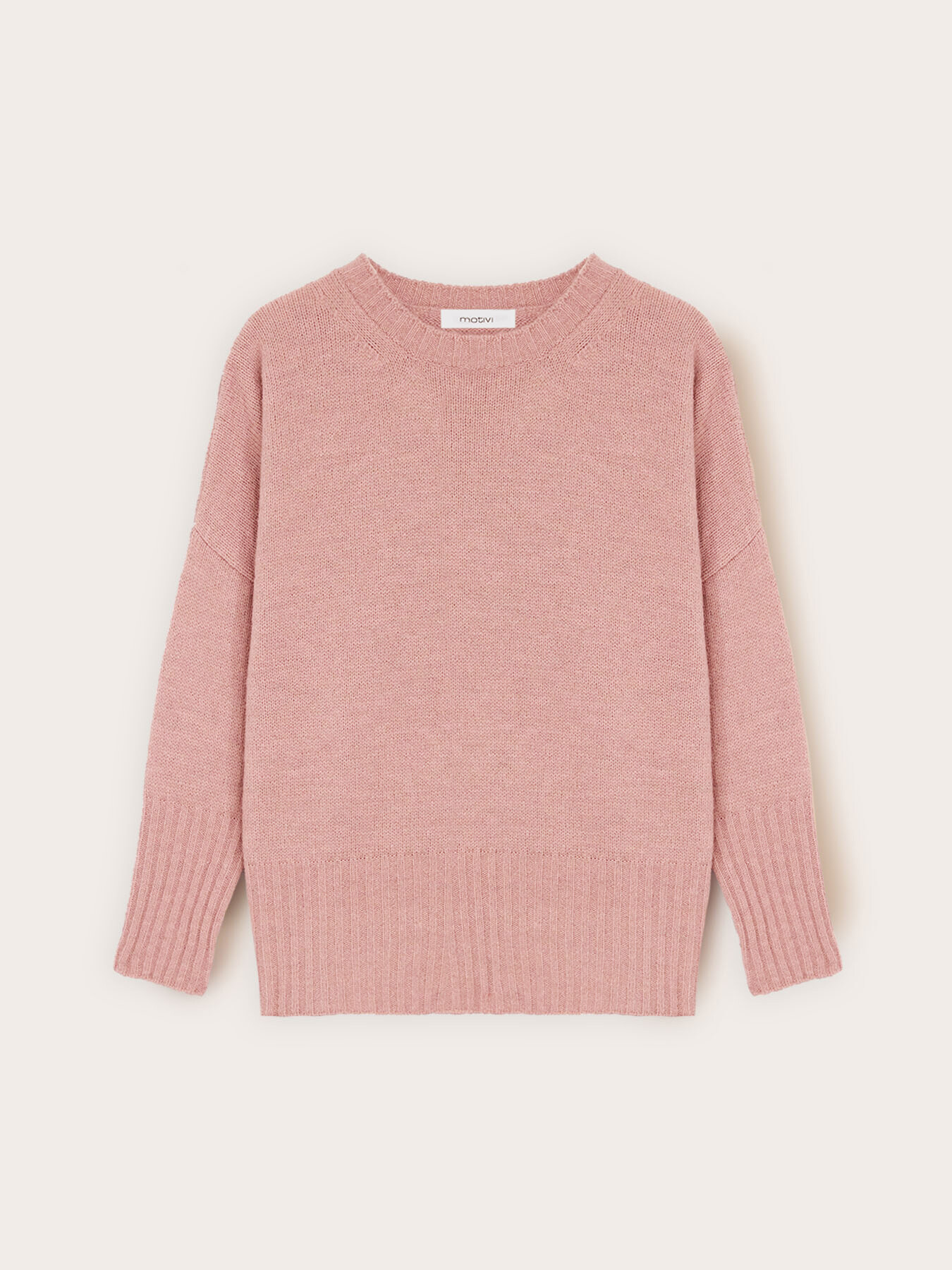 Oversized wool blend sweater image number 4