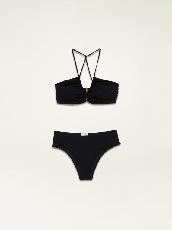 Bikini con dettaglio arricciato