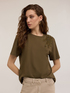 T-Shirt mit gesticktem Patch image number 2