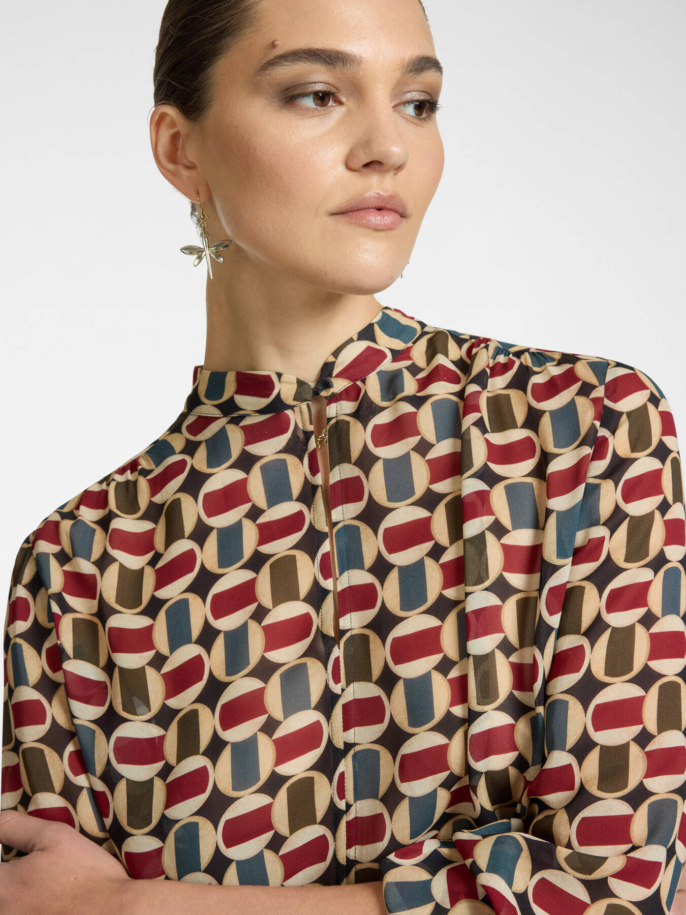 Bedruckte Bluse image number 3