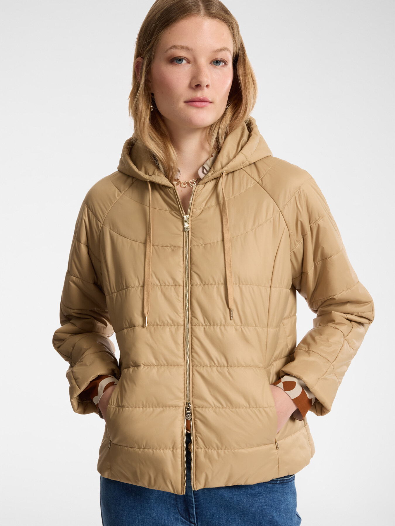 Cotton parka layering image number 4