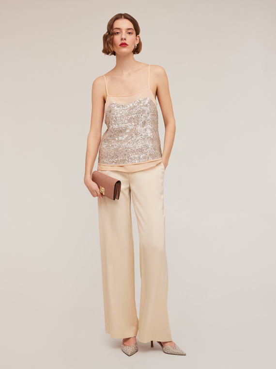 Top full paillettes