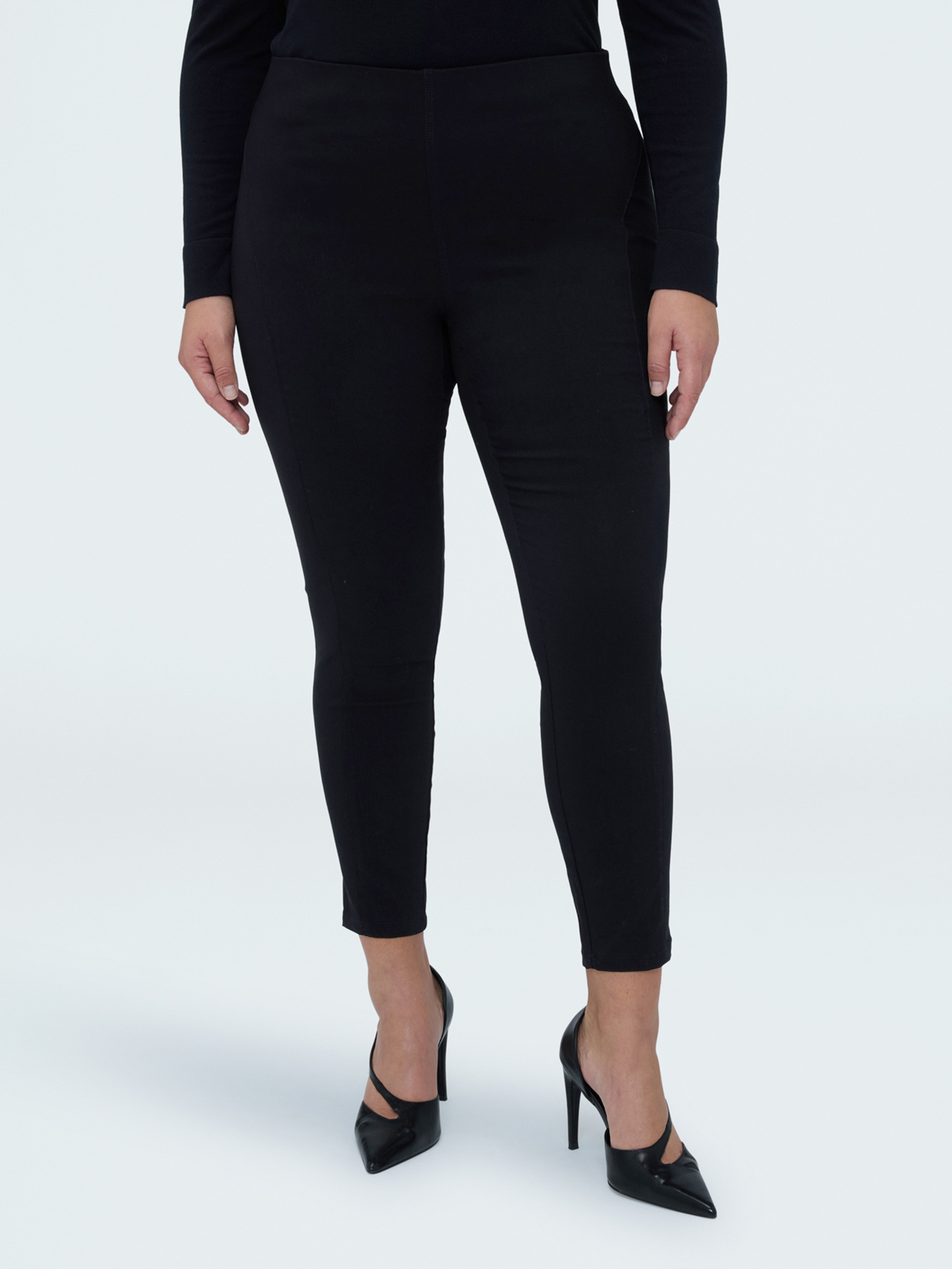 Jeggings Pants with Elastic Waistband image number 2