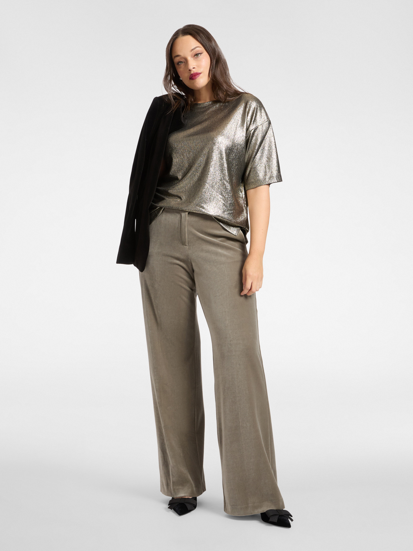 Laminiertes Jersey-T-Shirt image number 3