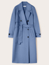 Wool blend trench coat image number 4