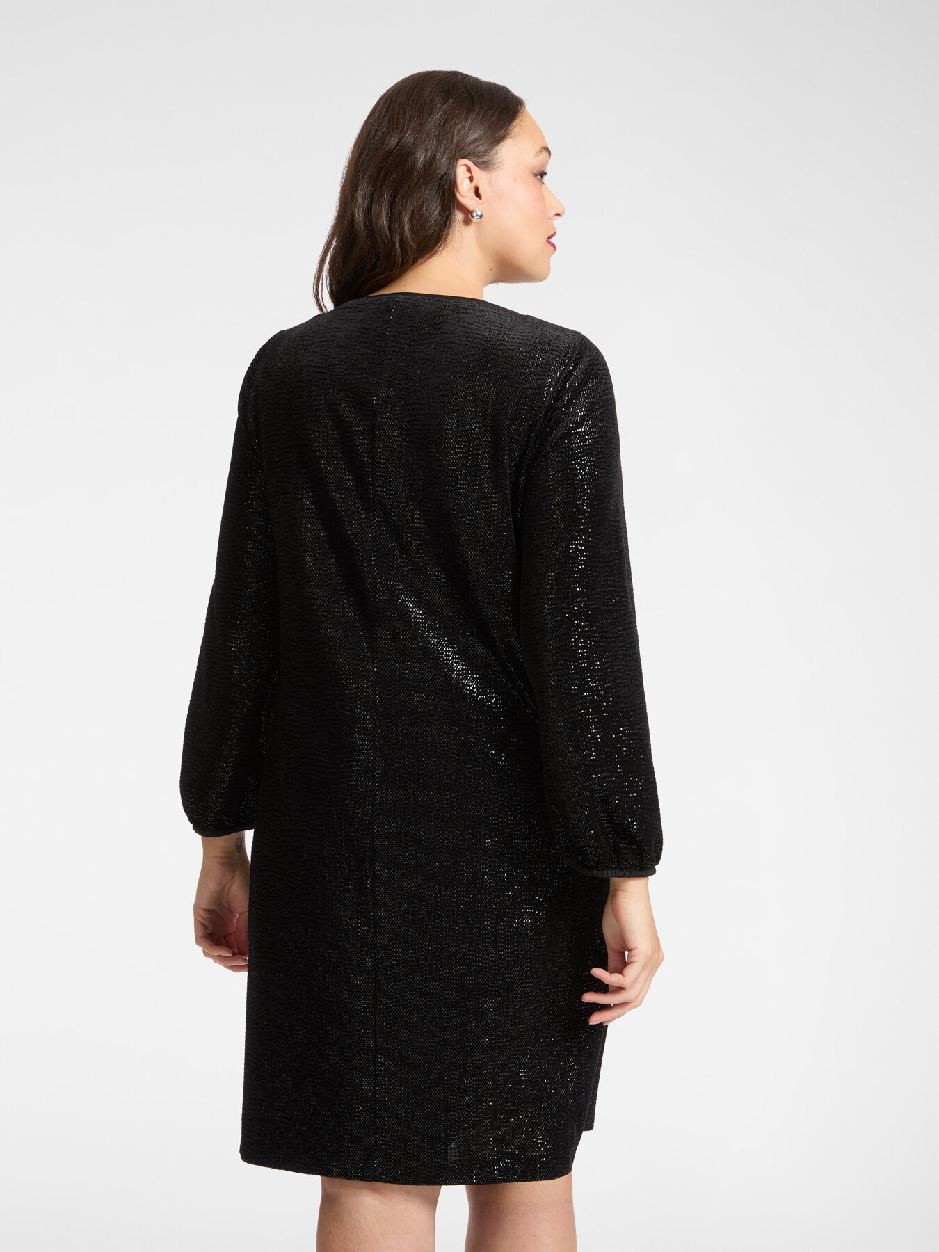 Robe en chenille laminée image number 1