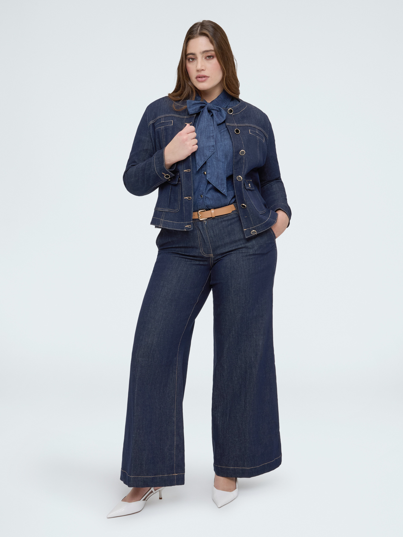 Bon ton denim jacket image number 3