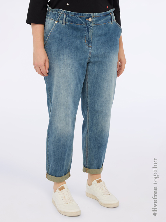 Jeans Balloon Vintage-Waschung
