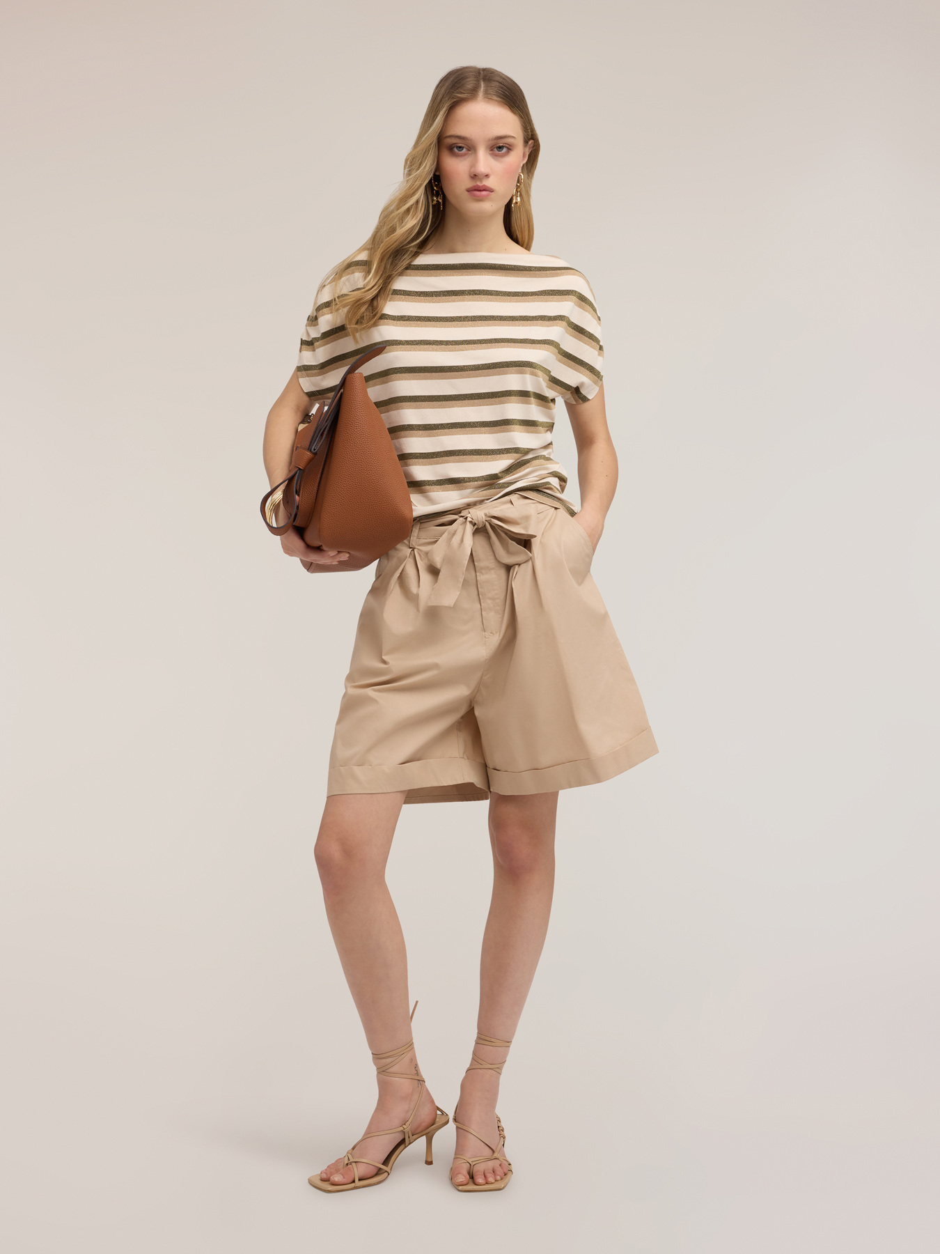 Lurex-Streifenshirt image number 2