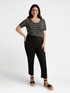 Striped ethnic T-shirt image number 3