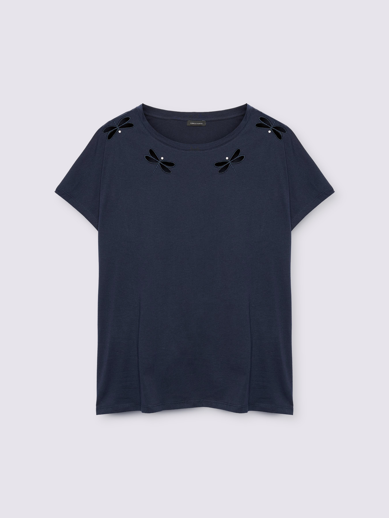 T-shirt con dettaglio a libellula image number 4