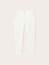 Pantalon regular avec des boutons métalliques image number 4