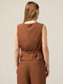 Fluid fabric vest image number 1