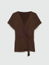 T-shirt croisé image number 4